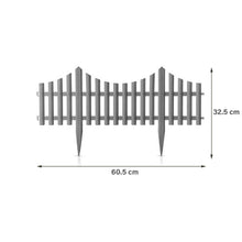Load image into Gallery viewer, 4pcs Garden Fence Set - Grey
