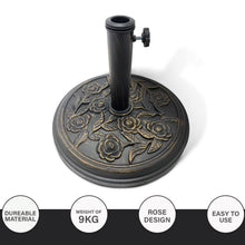 Load image into Gallery viewer, 9kg Cast Iron Effect Parasol Base
