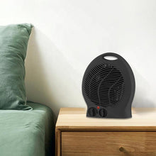 Load image into Gallery viewer, 2kW Upright Black Fan Heater
