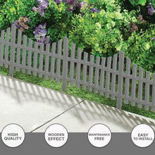 Load image into Gallery viewer, 4pcs Garden Fence Set - Grey
